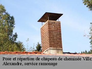 Pose et répartion de chapeau de cheminée  villefranche-sur-mer-06230 Alexandre, service ramonage