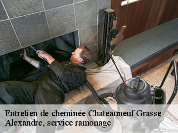 Entretien de cheminée  chateauneuf-grasse-06740 Alexandre, service ramonage